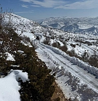 58 köy yolu ulaşıma açıldı