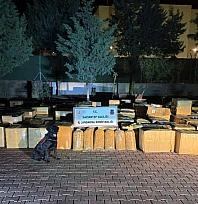 7 ton kaçak tütün ele geçirildi: 1 gözaltı