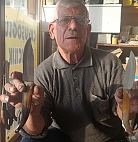 75 yaşındaki usta, baba mesleğini sürdürüyor