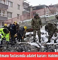 Hakimbey Apartmanı faciasında adalet kararı: Hakim hükmü onadı