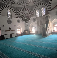 846'dan gelen hayır şartı yerine getirildi! Caminin halıları yenilendi