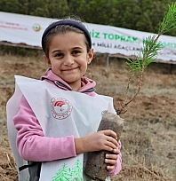 90 bin fidan toprakla buluştu