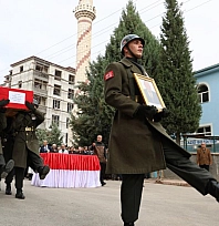 95 yaşındaki Kore Gazisi son yolculuğuna uğurlandı