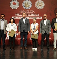 Afet gönüllüleri göreve hazır