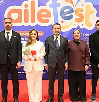 AileFest'te genç çiftin nikahı kıyıldı