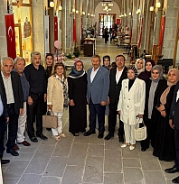 AK Parti heyeti Darende'de kadın girişimcilerle buluştu