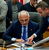 Turizm projeleri Bakan'a sunuldu