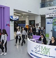 Ara tatilin gözdesi Mercan Bilim Merkezi oldu