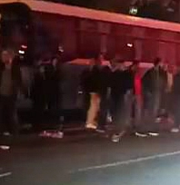 Araç yayaya çarptı: 1 yaralı