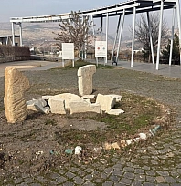 Atatürk Barajı'nda tarihi keşif: Suların çekilmesi ortaya çıktı