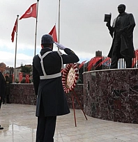 Atatürk'ün Elazığ'a gelişinin 88. yılı törenlerle kutlandı