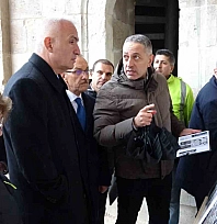 Bakan Ersoy, Malatya'da onarımı süren kültür varlıklarını inceledi