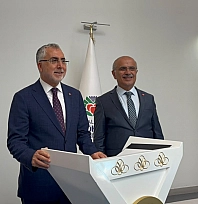 Bakan Işıkhan, Başkan Er'in projelerini övdü