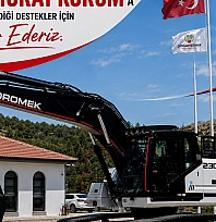 Bakan Kurum'dan Doğanşehir'e destek! Belediye filosuna yeni iş makinesi