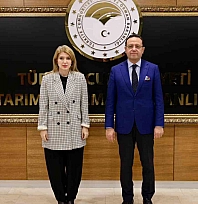 Bakan Yardımcısı Gizligider ile görüşen Ölmeztoprak, üreticinin taleplerini iletti