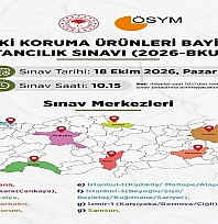 Bakanlık açıkladı: Bitki koruma ürünleri bayilik sınav tarihi belli oldu