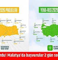 Bakanlık Duyurdu! Malatya'da başvurular 2 gün sonra başlıyor…