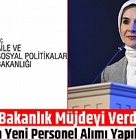 Bakanlık Müjdeyi Verdi: 3 Bin Yeni Personel Alımı Yapılacak