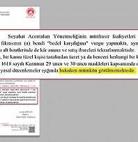 Bakanlık TÜRSAB'ı haksız buldu