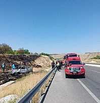 Malatya'da Kuzey Çevre Yolu'nda yine feci kaza: 1 ölü 1 ağır yaralı