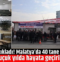 Başkan Açıkladı! Malatya'da 40 tane yapılacak: Bir buçuk yılda hayata geçirilecek