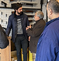 Başkan Ekrem Çadır, esnaflarla bir araya geldi