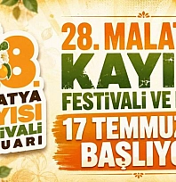 Başkan Er duyurdu: 28. Malatya Kayısı Festivali yarın başlıyor