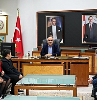 Başkan Er'e sürpriz ziyaret