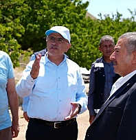 Malatya başkanlar sahaya indi: Tohma boyu güzergahı baştan aşağı değişiyor