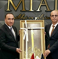 İlhan Geçit, MİAD Malatya Şubesi'ni ziyaret etti