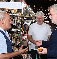 Başkan Görgel, esnaf ve vatandaşlarla buluştu