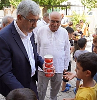 Başkan Hallaç'tan çocuklara sürpriz!
