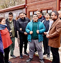 Başkan Ulutaş özel öğrencileri ağırladı