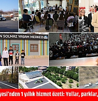 Battalgazi belediyesi'nden 1 yıllık hizmet özeti: Yollar, parklar, sosyal destekler