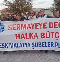 BES Malatya Şubesinden 2027 Bütçesine Eleştiri: 'Çalışanların Alım Gücü Korunmalı'