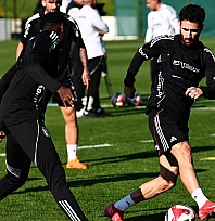 Beşiktaş, Gaziantep FK maçı hazırlıklarını sürdürdü