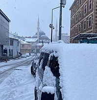 Beyaz bereket Karlıova'yı sardı