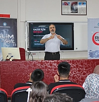 'Gazze İçin Bilim Kafe' liselilerle buluştu