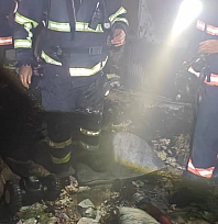 Binada yangın: 2 kişi dumandan etkilendi