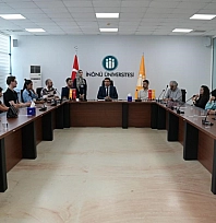 Uluslararası heyetten İnönü Üniversitesine ziyaret