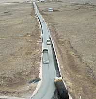 Büyükşehir Belediyesi 4 kilometrelik yolu yeniledi