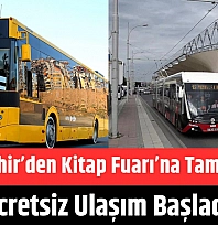 Büyükşehir'den Kitap Fuarı'na tam destek: Ücretsiz ulaşım başladı