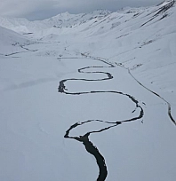 Buz tutan menderesler çözüldü