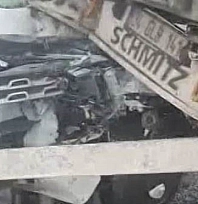 Buz tutan yolda zincirleme kaza: 3 yaralı