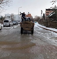 Buzlanmaya karşı çalışmalar devam ediyor