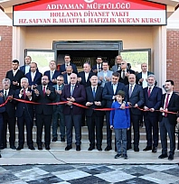 Cami ve hafızlık kursu dualarla açıldı