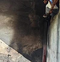 Çatı yangını paniğe sebep oldu