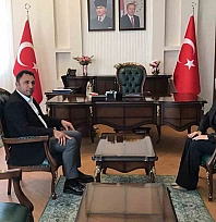 Malatya'da iş birliği mesajı: Başkan Cengiz'den Kaymakam Bayguş'a hayırlı olsun ziyareti