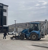 Çermik Devlet Hastanesi otoparkı genişletiliyor