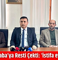 CHP'li Ağbaba'ya resti çekti: 'İstifa etmiyoruz!'